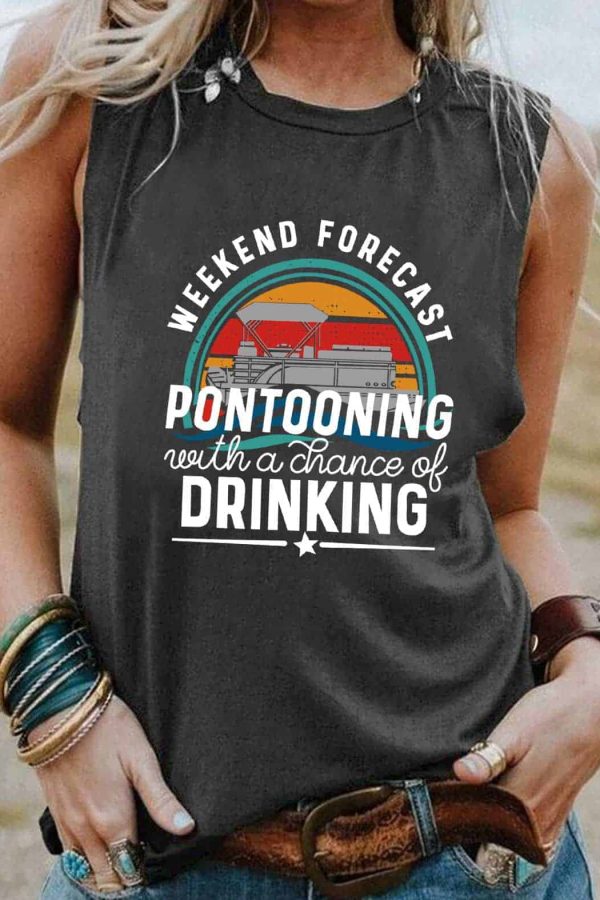 Toperth Weekend Forecast Sleeveless Tank Top