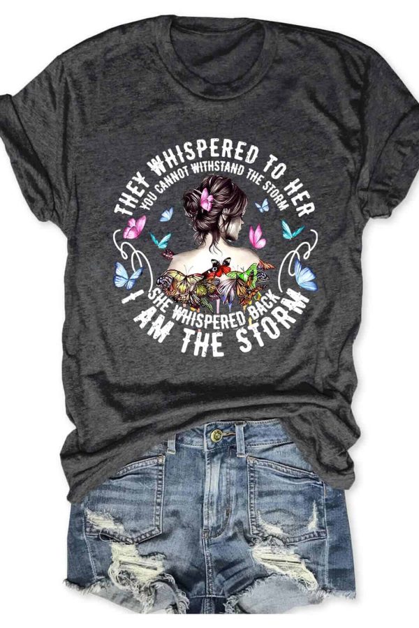 Toperth I Am The Storm Top Shirt