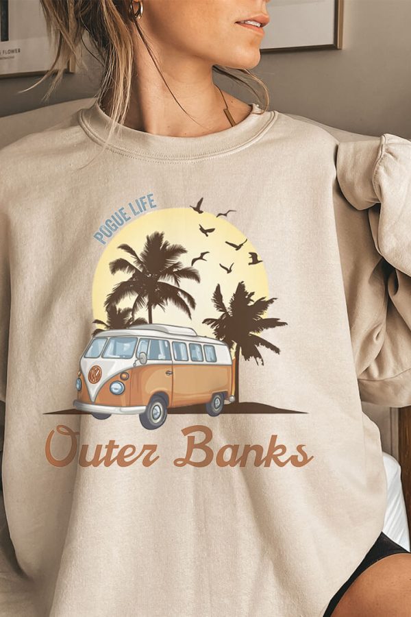 Toperth Khaki Outer Banks Sweatshirt