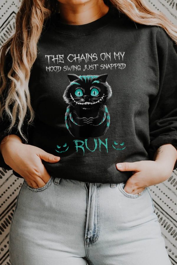 Toperth Classic Creepy Cat Funny Sweatshirt