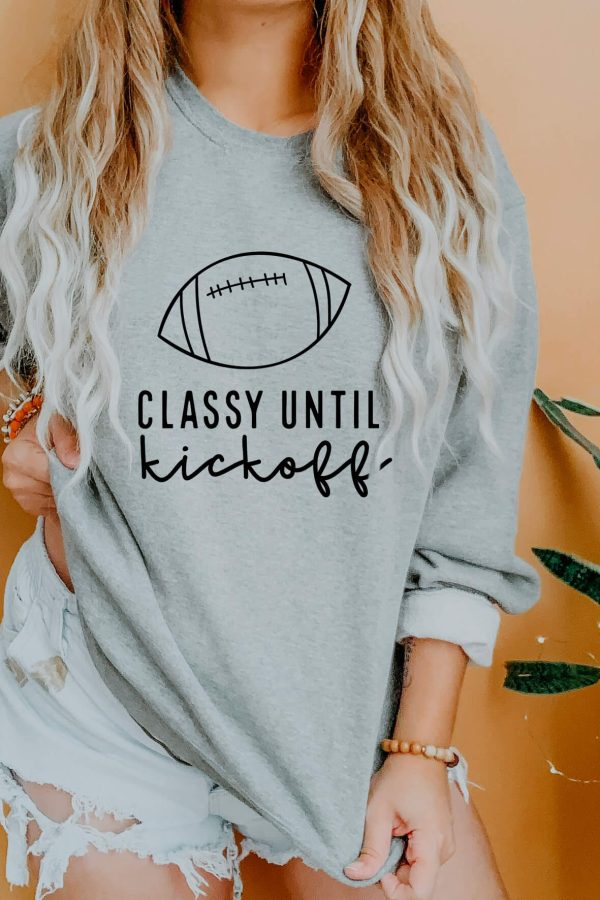 Toperth Classy Until Kick Off Sweatshirt