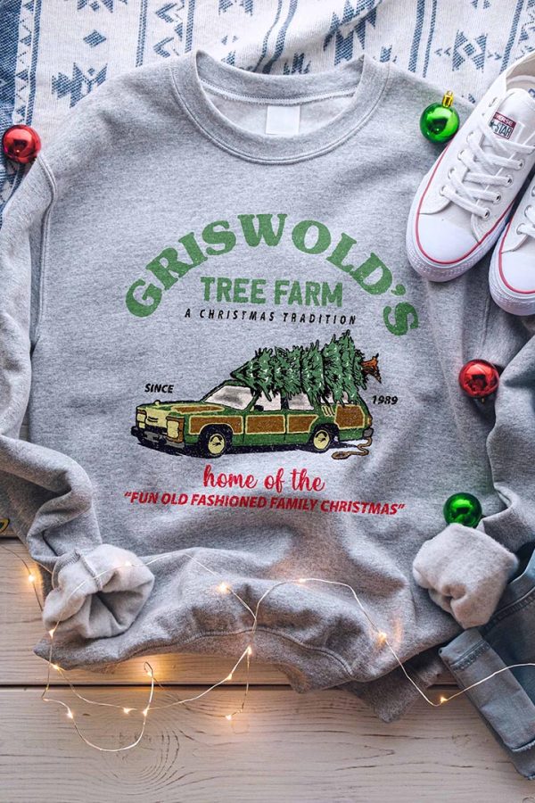 Toperth Family Vacation Griswold's Tree Farm Sweatshirt