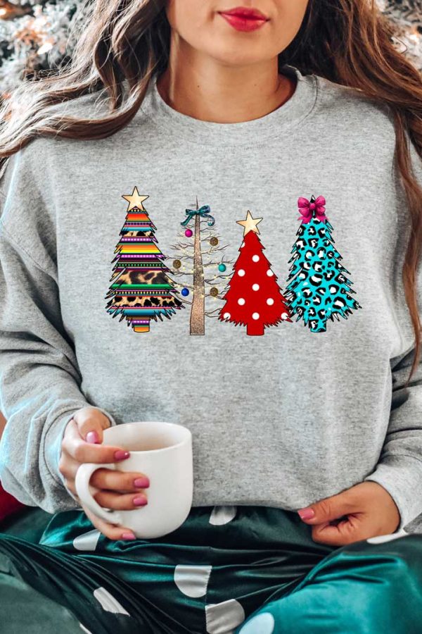 Toperth Christmas Wild Trees
 Sweatshirt