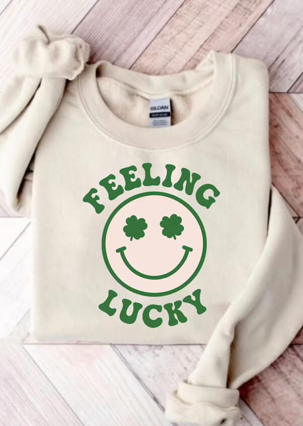 Toperth Feeling Lucky St. Patrick's Day Sweatshirt