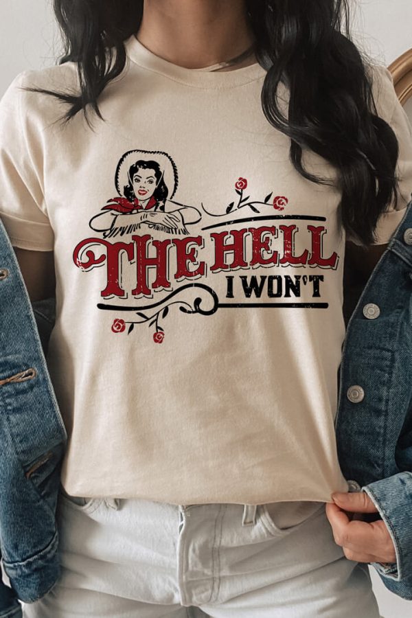 Toperth The Hell I Won't T-Shirt