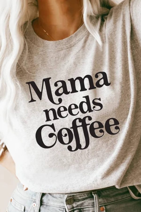 Toperth Mama Needs Coffee T-Shirt