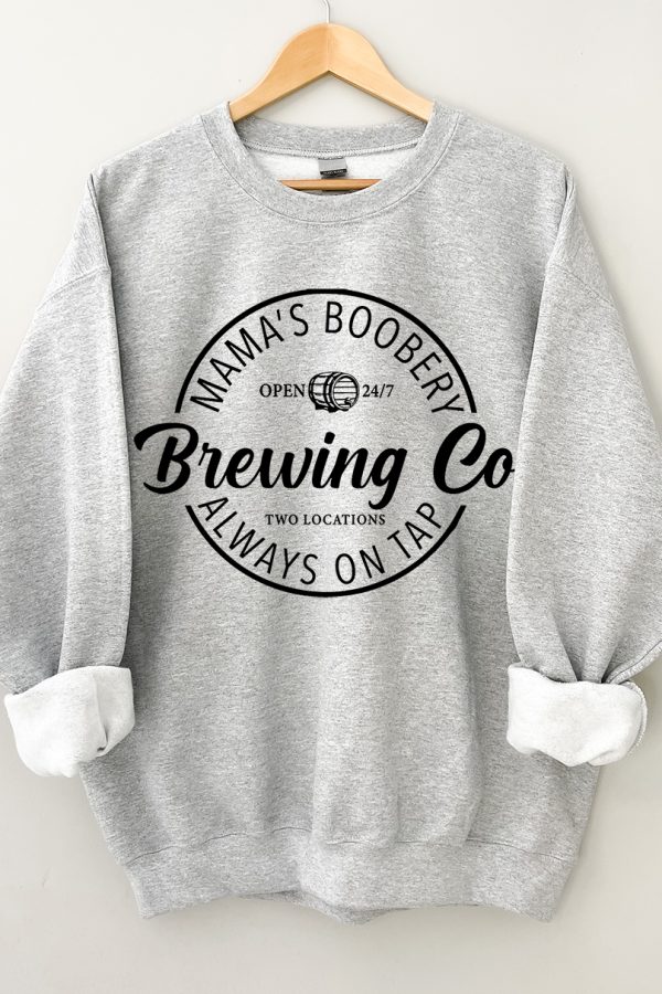 Toperth Mama's Boobery Sweatshirt