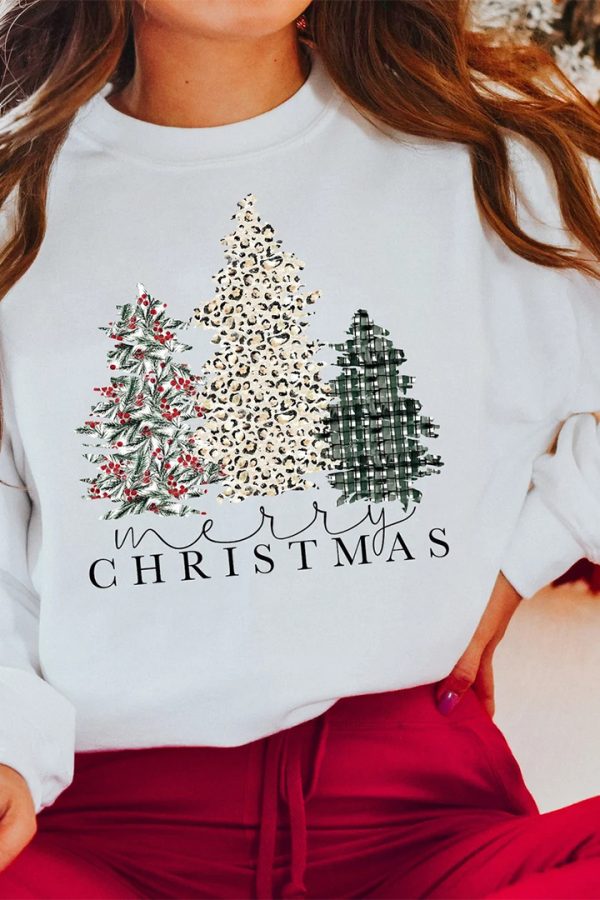 Toperth Merry Christmas Crewneck Sweatshirt
