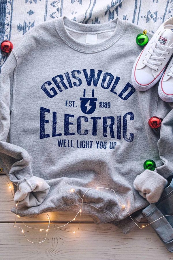 Toperth Griswold Electric Christmas Sweatshirts