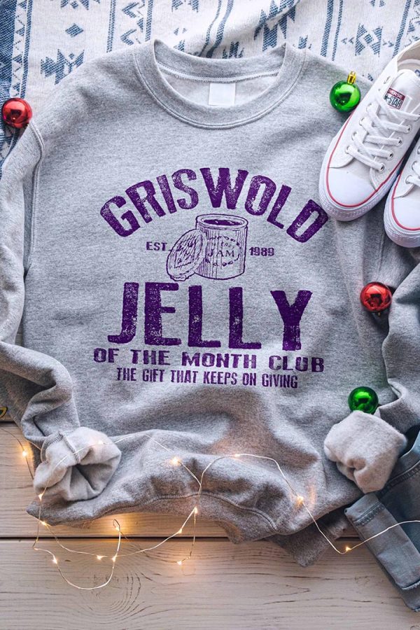 Toperth Griswold Jelly of the Month Club Christmas Sweatshirts