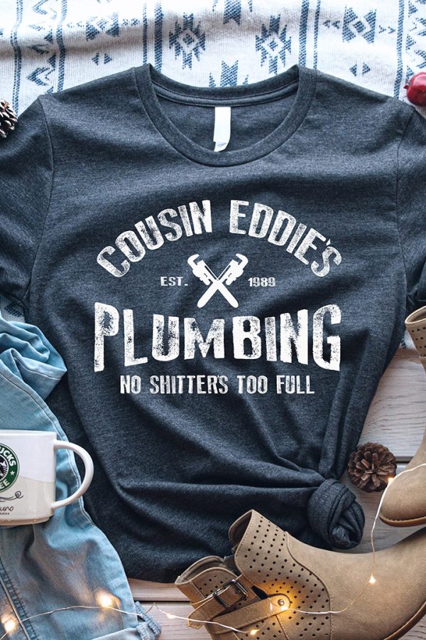 Toperth Cousin Eddie's Plumbing Christmas T-Shirt