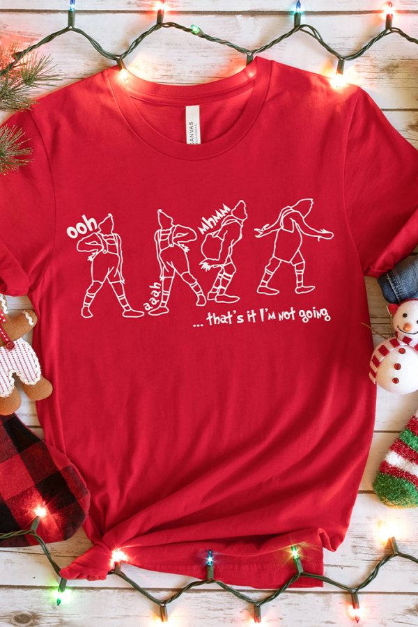 Toperth That's It I'm Not Going 
 Christmas T-Shirt
