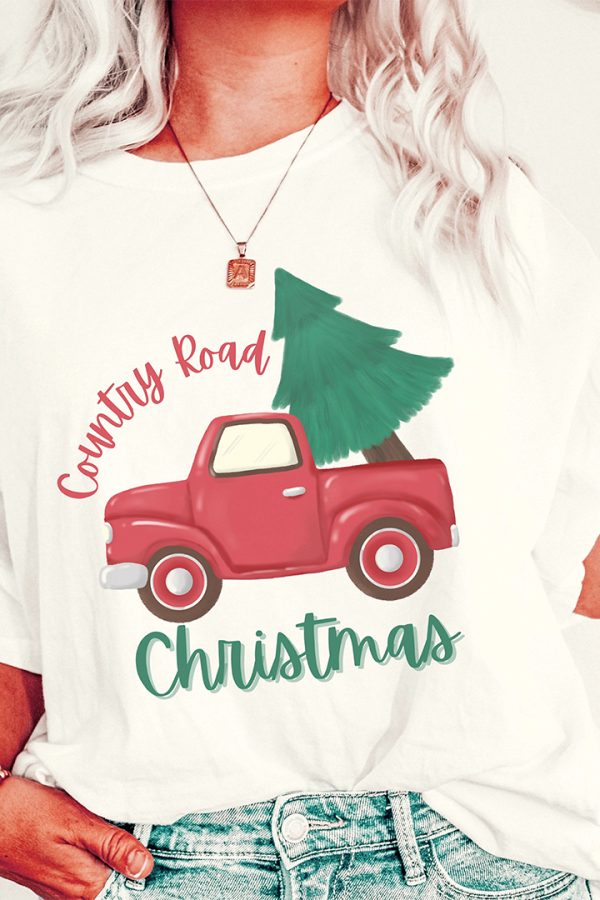 Toperth Country Road Christmas T-Shirt