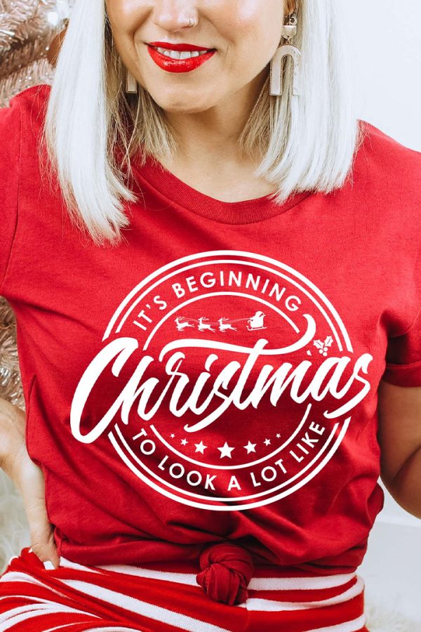 Toperth Its Beginning to Look a Lot Like Christmas T-Shirt