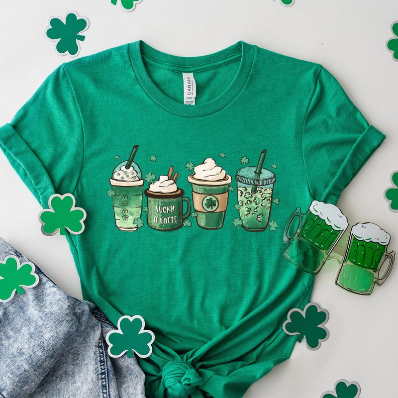 Toperth St. Patrick's Coffee T-Shirt &ndash; Toperth