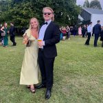 Toperth Olive Butterfly Sleeve Off-Shoulder Midi Dress photo review