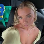 Toperth Olive Butterfly Sleeve Off-Shoulder Midi Dress photo review