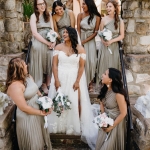 Toperth One-Shoulder Pleated Midi Dress photo review