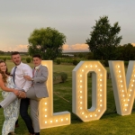 Toperth Halterneck Tiered Skirt Periwinkle Floral Maxi Dress photo review