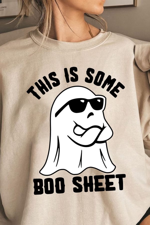 Toperth This Is Some Boo Sheet Halloween Sweatshirt