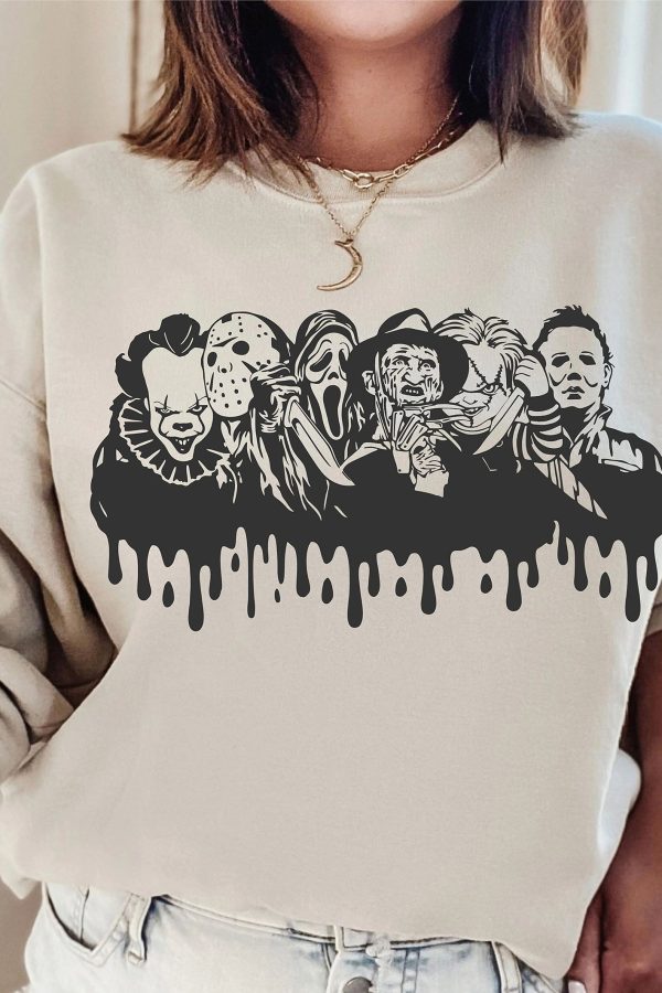 Toperth Bundle Halloween Horror Sweatshirt