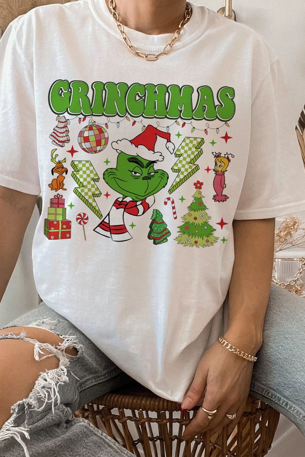 Toperth Retro Christmas Merry Gricmas T-Shirt