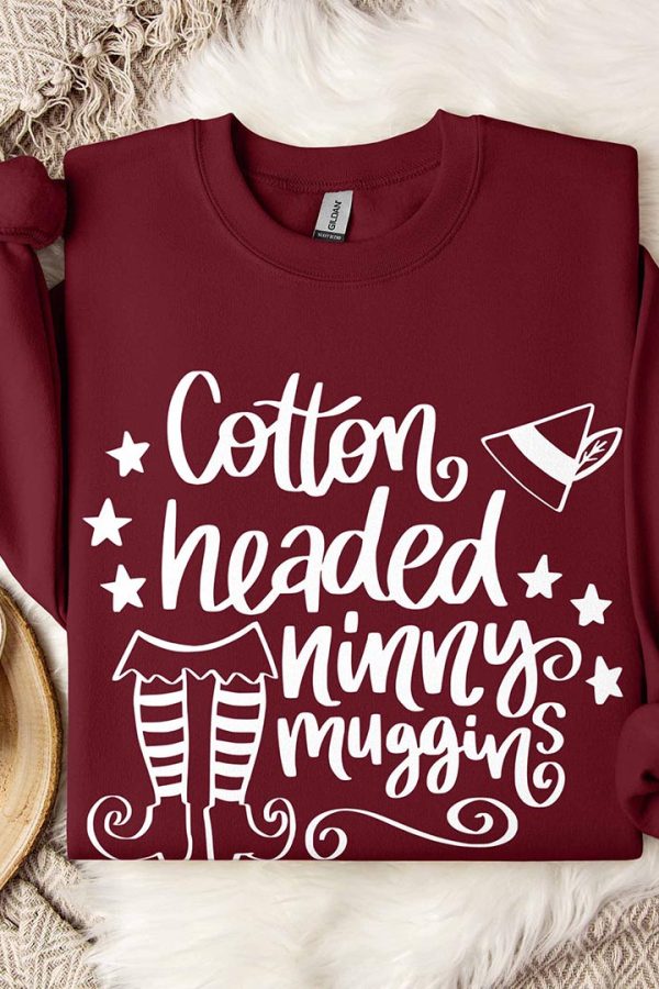 Toperth Cotton Headed Ninny Muggins Sweatshirt