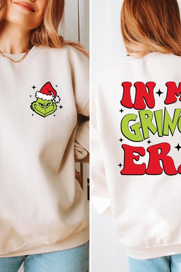 Toperth In My Grinch Era Retro Christmas Sweatshirt