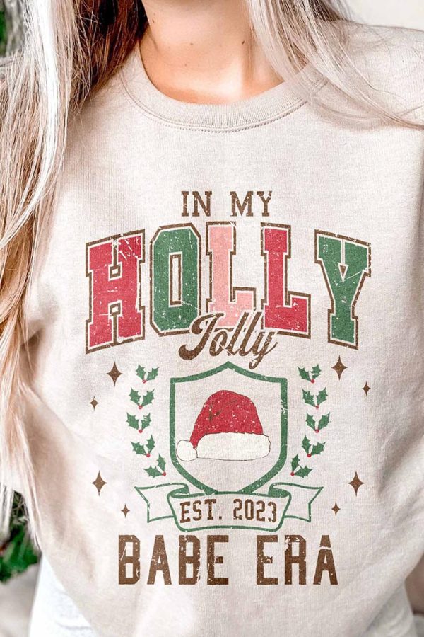 Toperth In My Holly Jolly Est. 2023 Christmas Sweatshirt