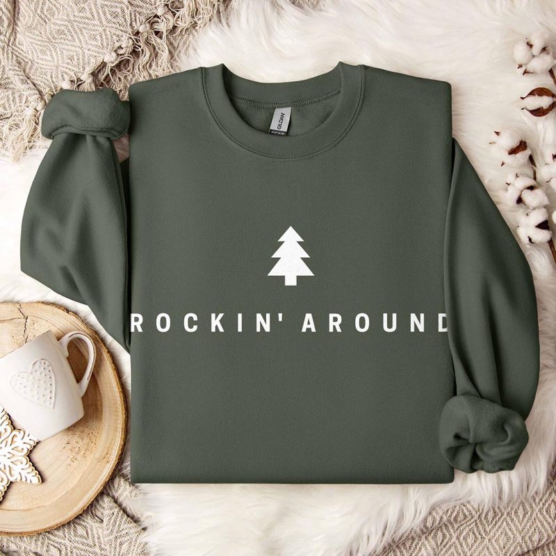 TH01163-NEW2 (1) Toperth Christmas Rockin Around the Tree Sweatshirt – Toperth