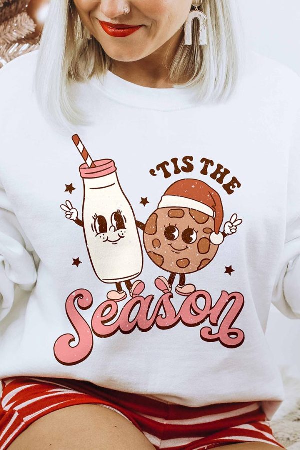 Toperth Tis the Season Christmas Crewneck Sweatshirt