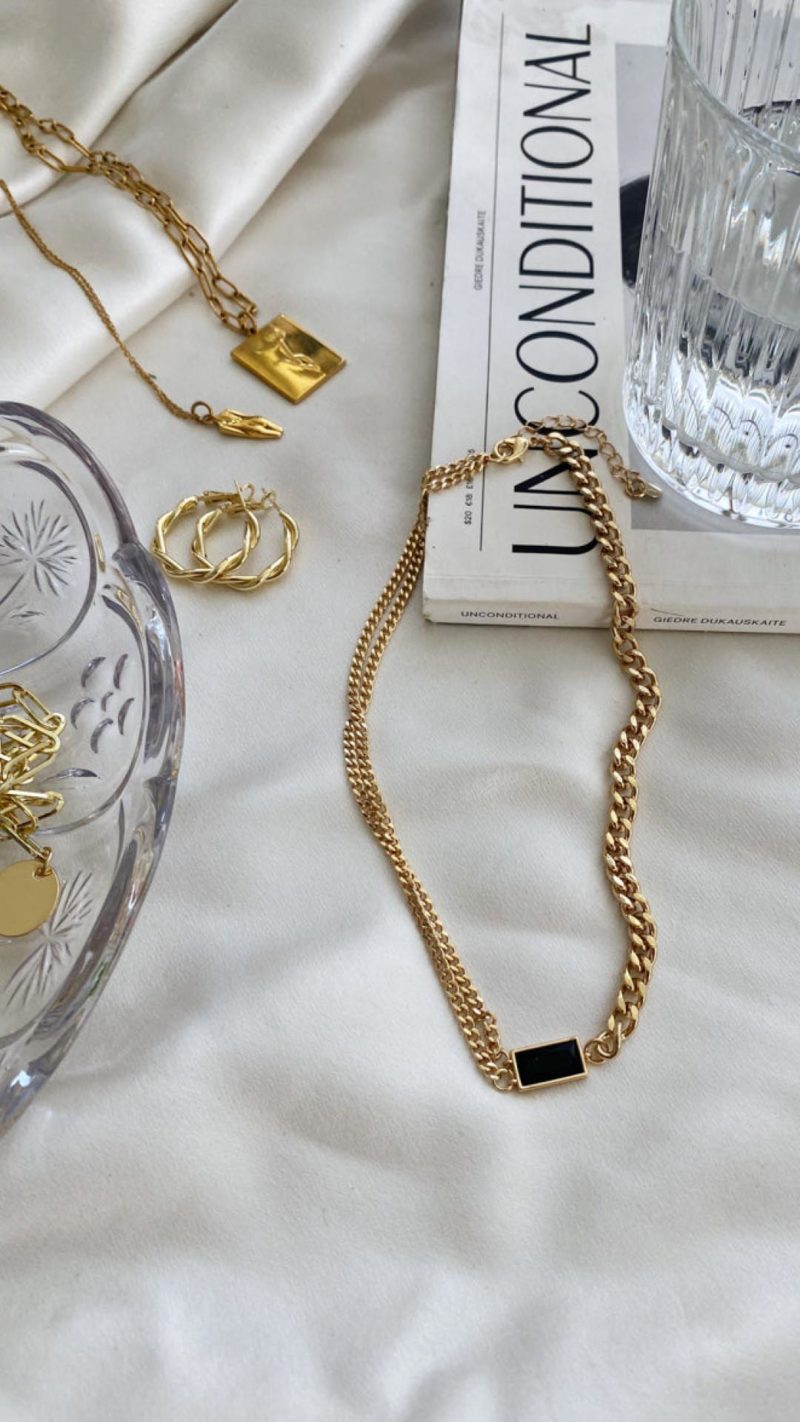 Toperth Twisted Gold Hoop Earrings &ndash; Toperth