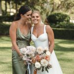 Toperth Olive Crossover Cowl Neck Ruched Midi Dress photo review