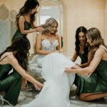 Toperth Olive Crossover Cowl Neck Ruched Midi Dress photo review