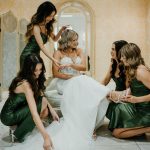 Toperth Olive Crossover Cowl Neck Ruched Midi Dress photo review