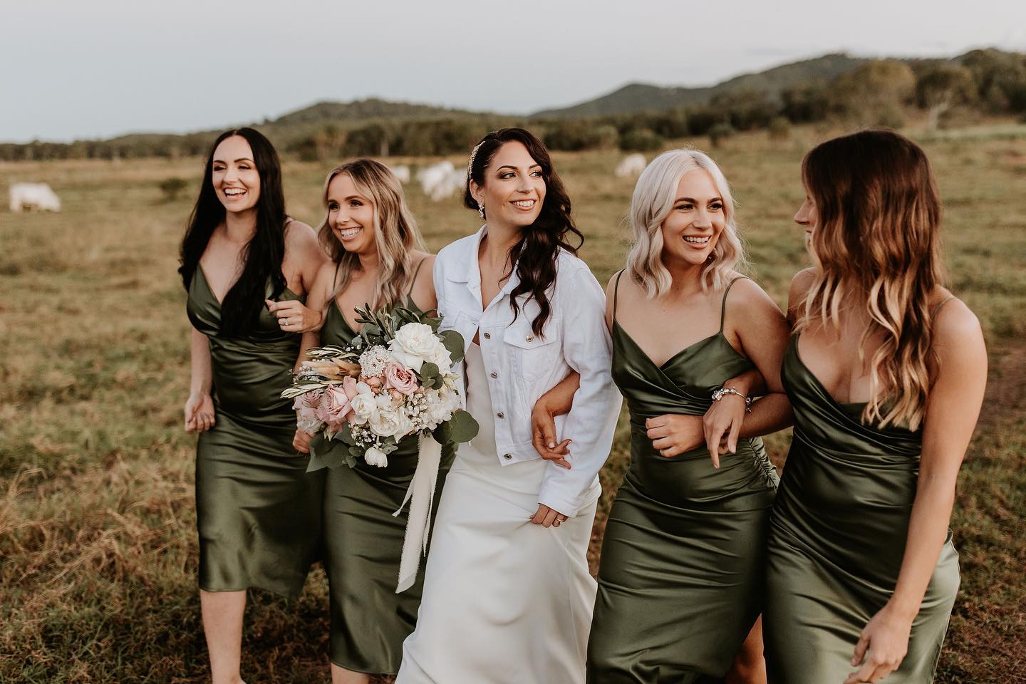 Toperth Olive Crossover Cowl Neck Ruched Midi Dress photo review