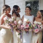 Toperth Yellow Square Neckline Satin Pleated Maxi Dress photo review