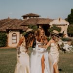 Toperth Yellow Square Neckline Satin Pleated Maxi Dress photo review