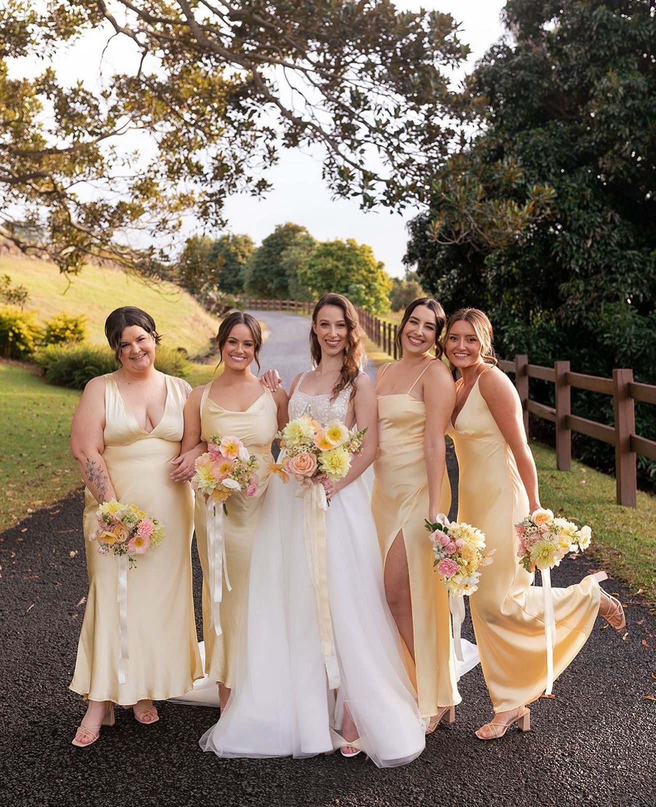 Toperth Yellow Square Neckline Satin Pleated Maxi Dress photo review