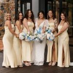 Toperth Yellow Square Neckline Satin Pleated Maxi Dress photo review