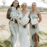 Toperth Olive High Neck Draped Maxi Dress photo review