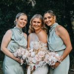 Toperth Olive High Neck Draped Maxi Dress photo review