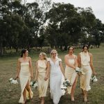 Toperth Yellow High Neck Draped Maxi Dress photo review