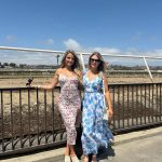 Toperth Blue Floral Print Ruffle Strap V-Neck Maxi Dress photo review