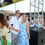 Toperth Blue Floral Print Ruffle Strap V-Neck Maxi Dress photo review