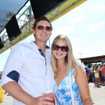 Toperth Blue Floral Print Ruffle Strap V-Neck Maxi Dress photo review