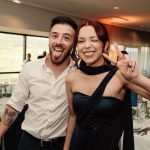 Toperth Navy Convertible Tulle Shawl Maxi Dress photo review