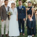 Toperth Navy Convertible Tulle Shawl Maxi Dress photo review