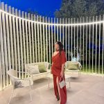 Toperth Rust Convertible Tulle Shawl Maxi Dress photo review