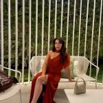 Toperth Rust Convertible Tulle Shawl Maxi Dress photo review